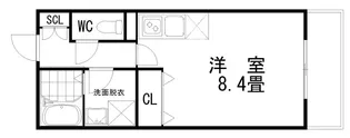 エスタジオ荻窪【2階】の間取り