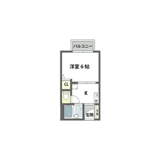 入江ハイツIV【2階】の間取り