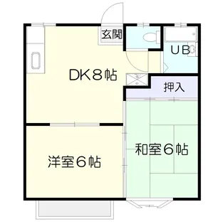 第2リバーストーン【1階】の間取り