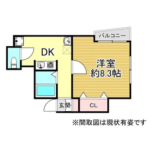 アコルデパルク花隈【2階】の間取り