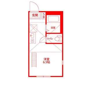 アーバンフラット桜木町【2階】の間取り