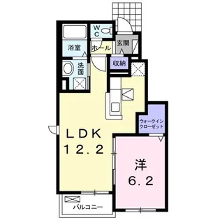 ティファニー I【1階】の間取り