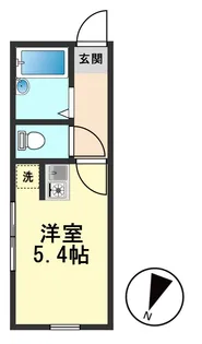 シャンテ篠崎【1階】の間取り