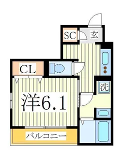 iruminar【3階】の間取り