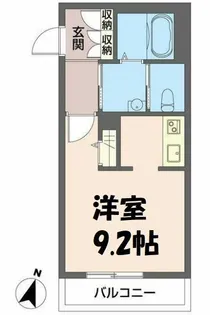 サンコーハイツ 3【1階】の間取り