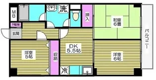 リグランド西台【3階】の間取り