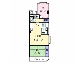 インペリアルコート【2階】の間取り