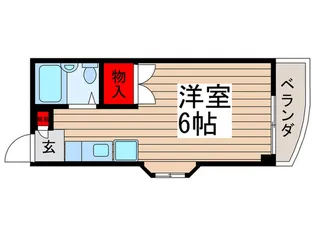b´CASA幕張IIre-born【2階】の間取り