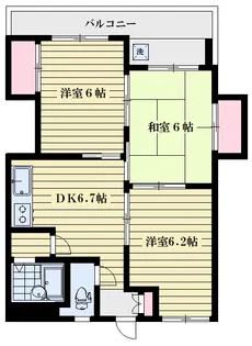 ザ・クレバーヒルズ【2階】の間取り