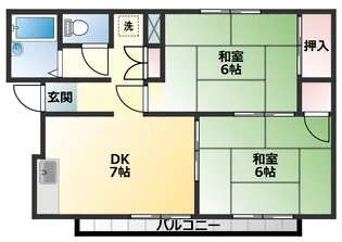フレマリールさかえ【2階】の間取り
