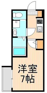 アレーズ六町【2階】の間取り