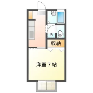 アトリオ花ノ木【1階】の間取り