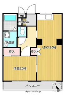 エスポワール【1階】の間取り