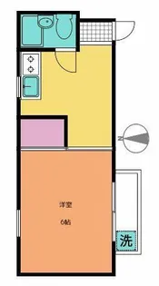 Hx池尻【4階】の間取り
