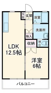 メゾフォルテ【2階】の間取り