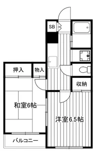 グリーンヒルズ【2階】の間取り