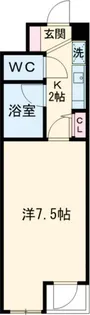 ビルドセキネ【4階】の間取り