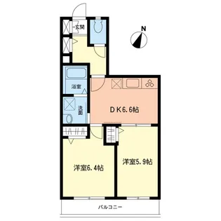 ロイヤルステージ【2階】の間取り