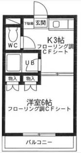 KDS南行徳【2階】の間取り