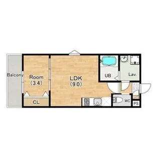 (仮称)ジーメゾン豊橋花中町【3階】の間取り