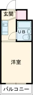 スカイコート下高井戸【3階】の間取り