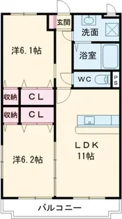 リバティベル【3階】の間取り