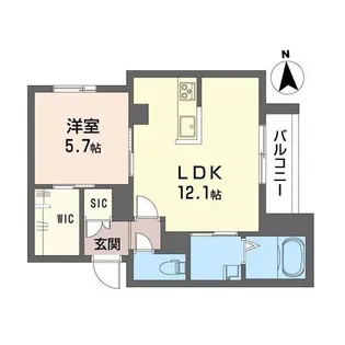 グランデ ヒルズ【2階】の間取り