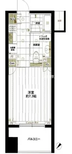オーベルジュ日本橋【9階】の間取り