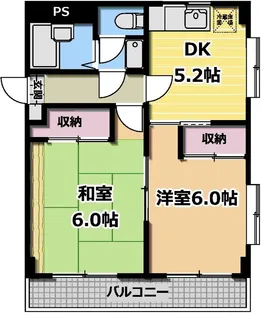 メゾン ド ユー【1階】の間取り