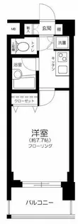 ラグジュアリーアパートメント両国【6階】の間取り