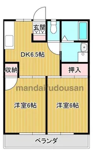エスポワール北原【3階】の間取り