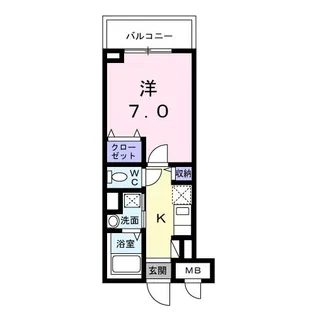 ロイヤルパイン ストリーム【4階】の間取り