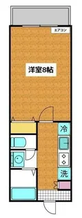 レスポワール【2階】の間取り