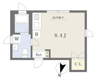 アイリス王子神谷【3階】の間取り