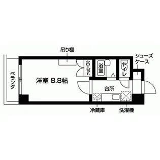 ラヴィニア北村II【5階】の間取り