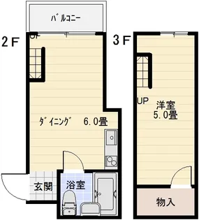 大阪府八尾市渋川町4【一戸建】の間取り