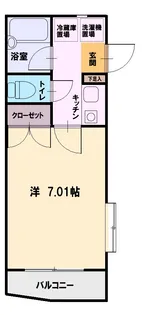 カサレリア湘南【2階】の間取り
