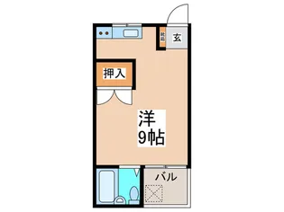 野村学生マンション 上【2階】の間取り