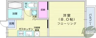 ドミー・ローザンヌ【2階】の間取り