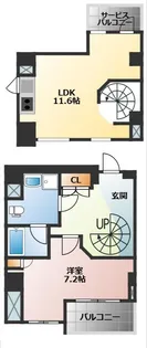 Radiation Courtの間取り