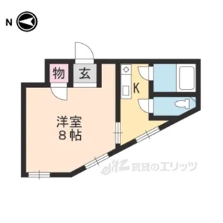 ジュネス東條【3階】の間取り