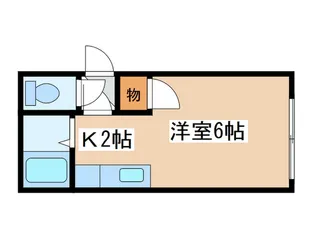 ライズフラット【1階】の間取り