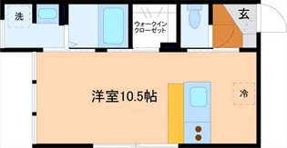 パスト寺町【1階】の間取り