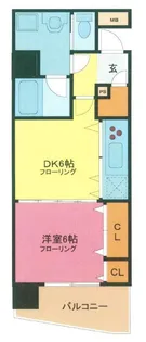 埼玉県さいたま市浦和区本太1【マンション】の間取り