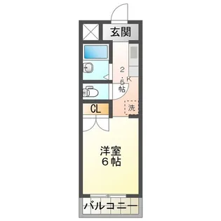 ジョイフル江島【3階】の間取り
