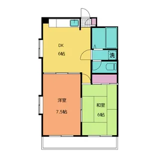 ショーケービル【3階】の間取り