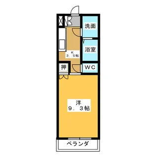 REI【4階】の間取り