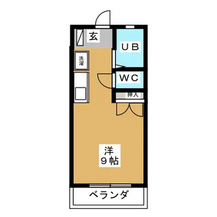 エスポアール大畑【2階】の間取り
