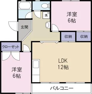 沖浜コーポ【4階】の間取り