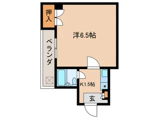 サンハイツ戸越【2階】の間取り